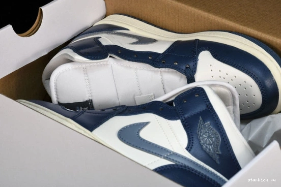 Blue Mid BQ6472-414  1 Jordan BQ6472-414 French Air  0801